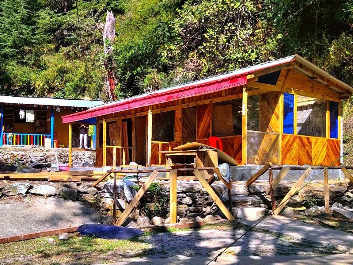 Shanti People Huts & Camp 卡索尔 外观 照片